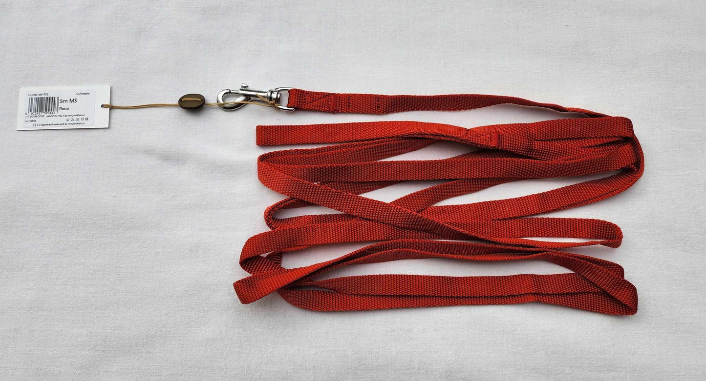 Povodec 5 m rdeča