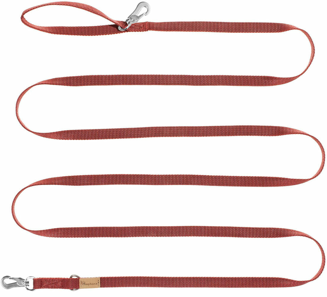 Povodec 3 m vinsko rdeča