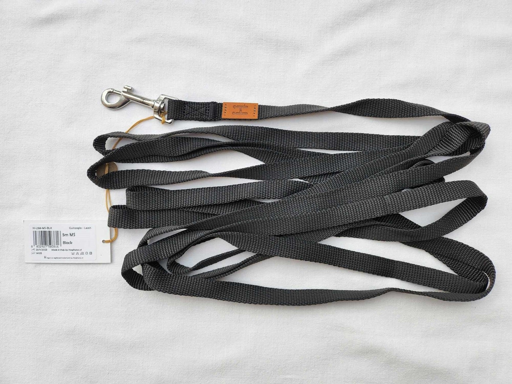 Povodec 5 m črna